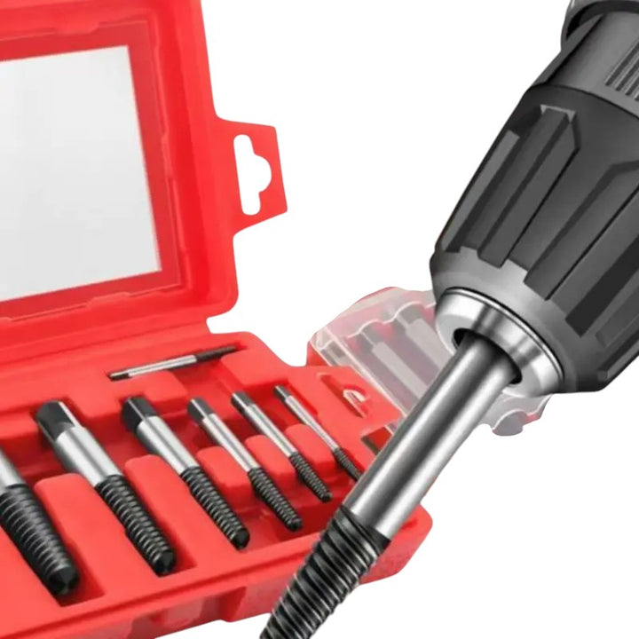 8-Piece Damaged Screw Extractor Set