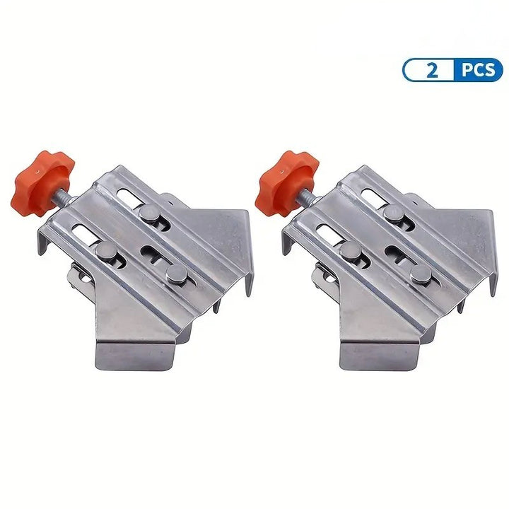 2PCS Adjustable Right Angle Clamps