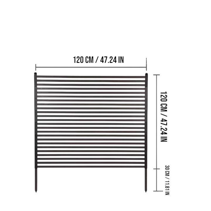 Garden Privacy Fence Panel 120_150cm