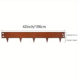 5 Pack Metal Garden Landscape Edging