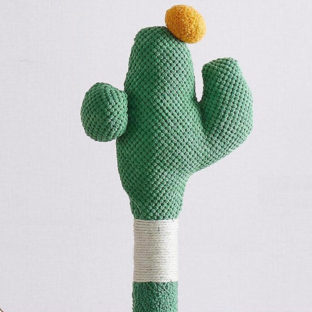 Cactus Cat Tree with Clear Hammock Bed