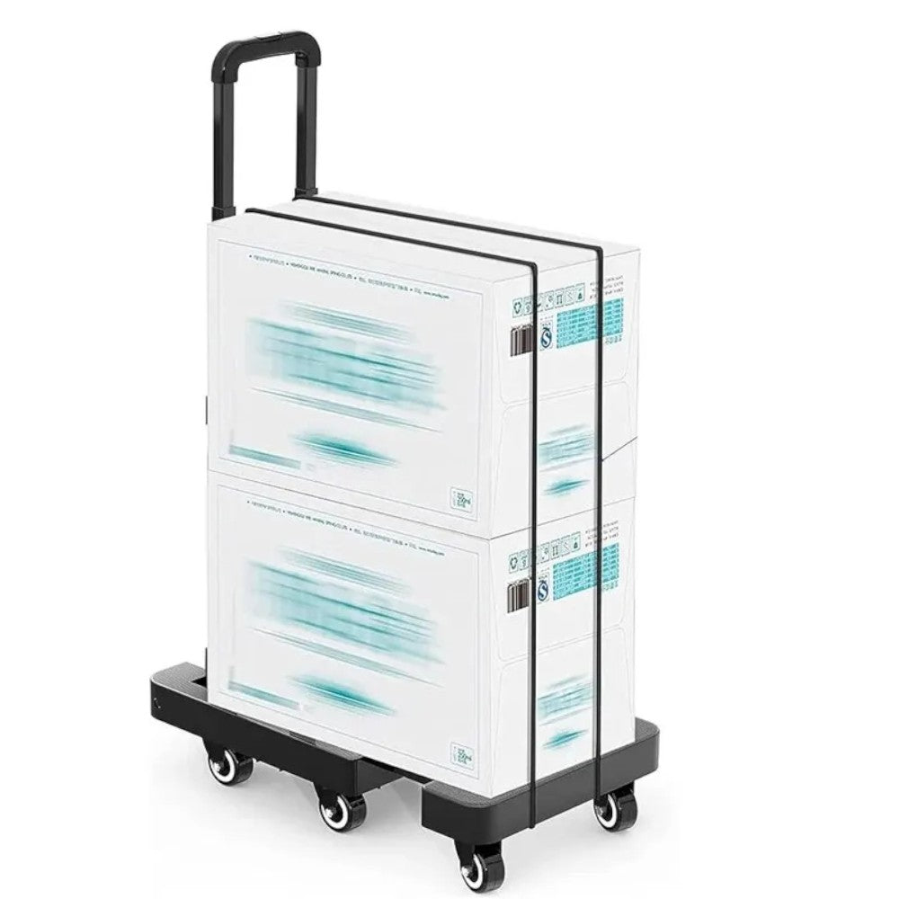 Foldable Luggage Trolley 6 Wheel Heavy Duty Cart