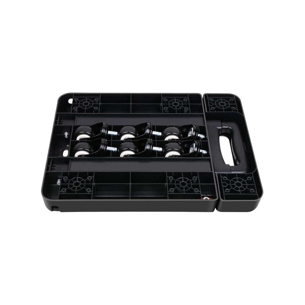 Foldable Luggage Trolley 6 Wheel Heavy Duty Cart