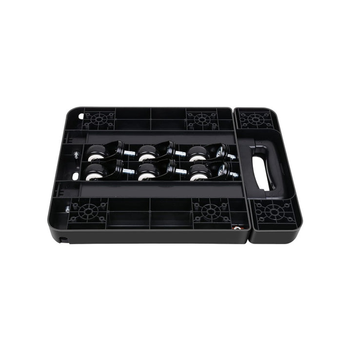 Foldable Luggage Trolley 6 Wheel Heavy Duty Cart