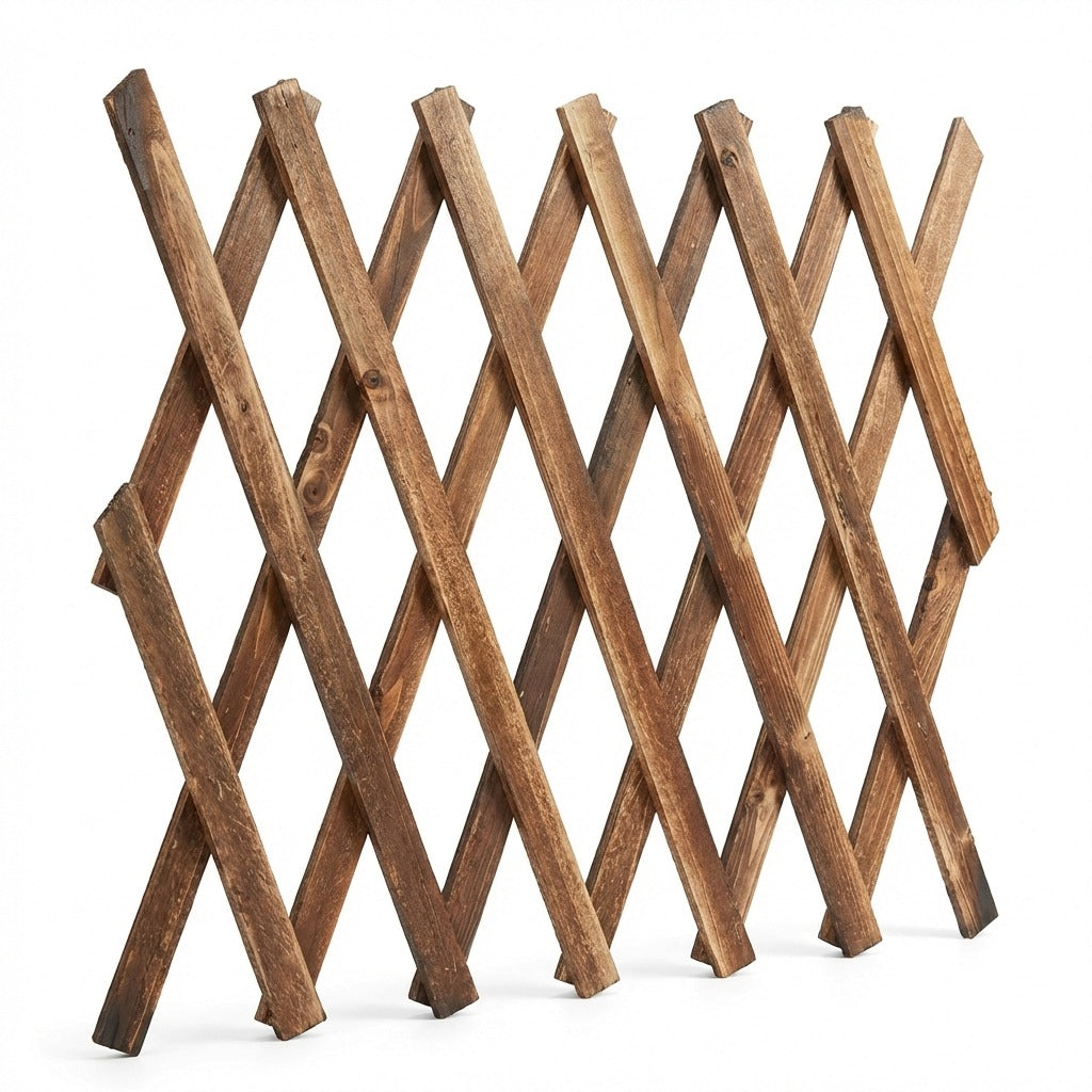 Expandable Wooden Trellis for Plants - 150x40cm