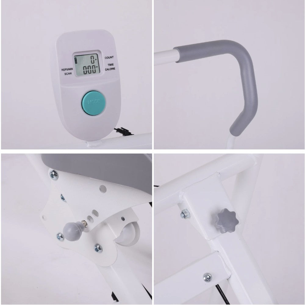 Foldable Climbing Stepper with Waist Twister