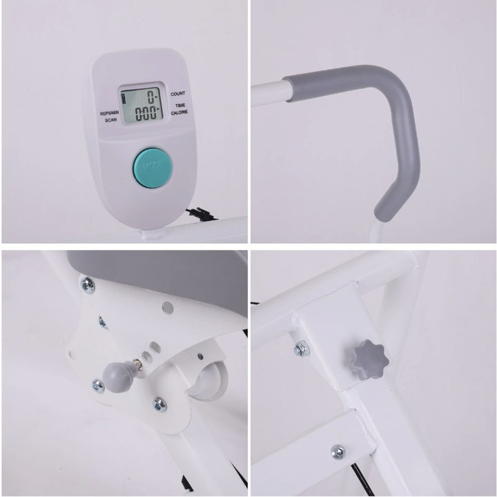 Foldable Climbing Stepper with Waist Twister