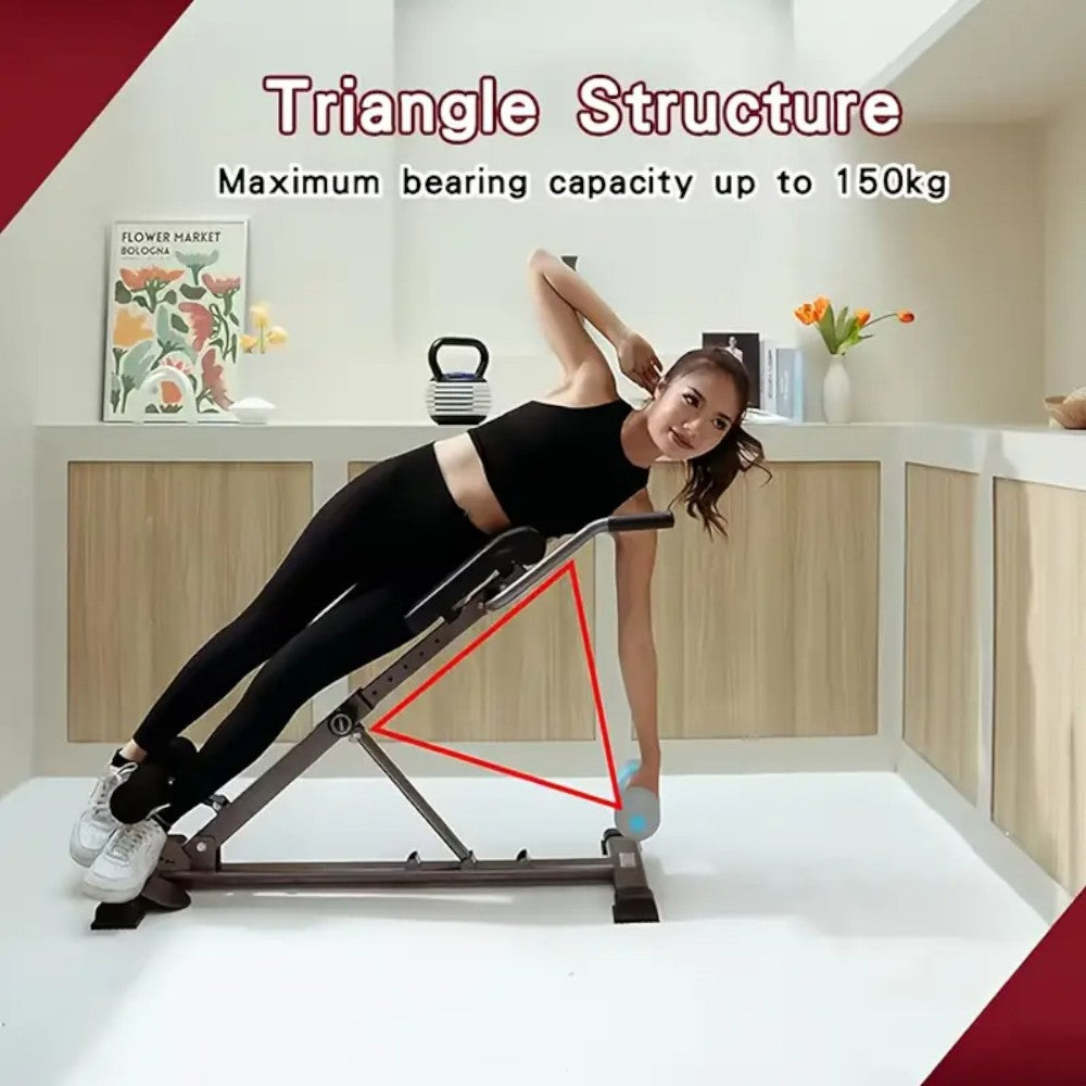 Adjustable Roman Chair Hyperextension Bench