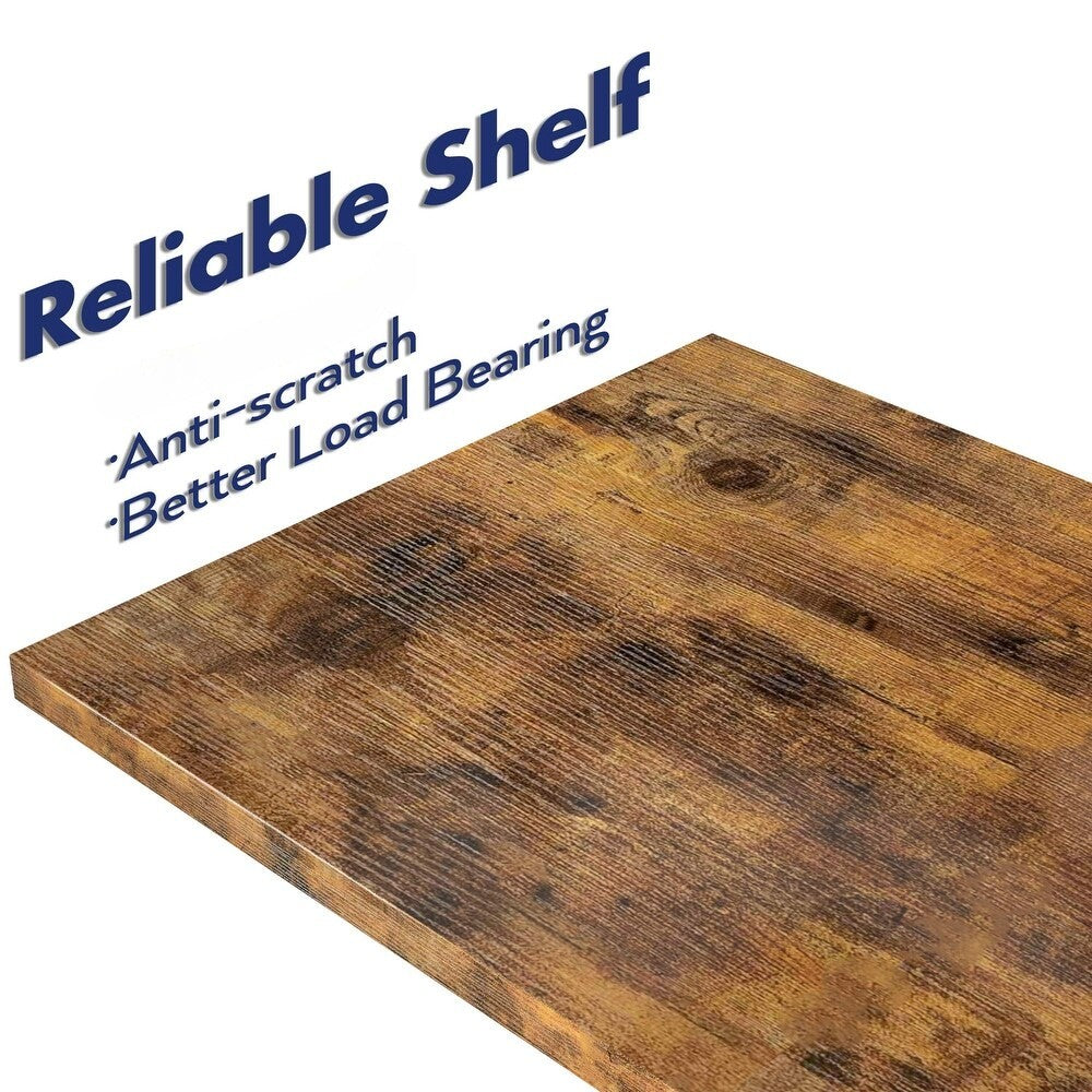 5 Tier Bookshelf 30×60×158 cm Heavy Duty Storage Rack