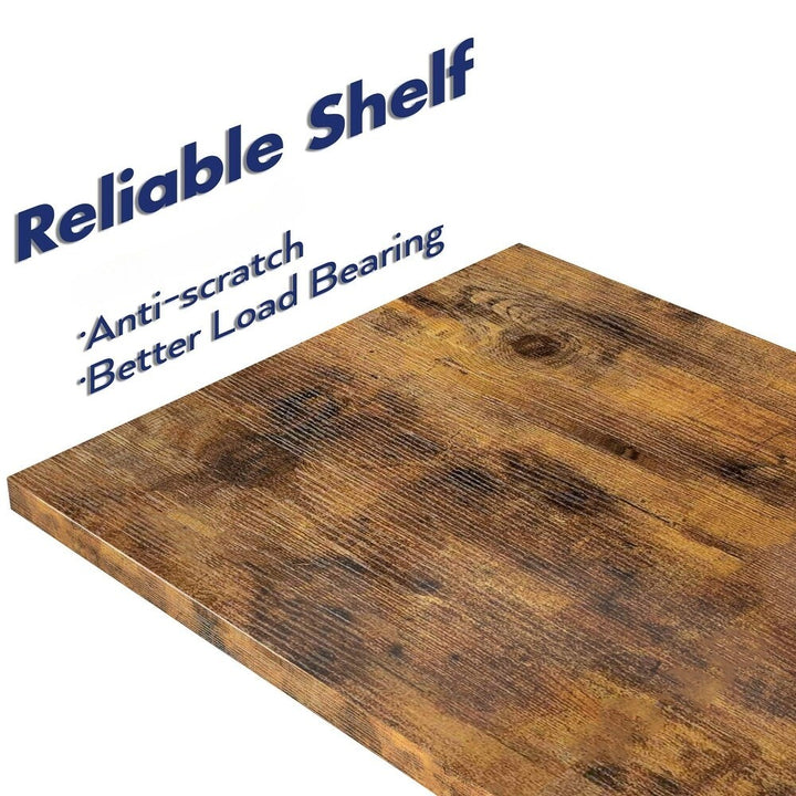 5 Tier Bookshelf 30×60×158 cm Heavy Duty Storage Rack