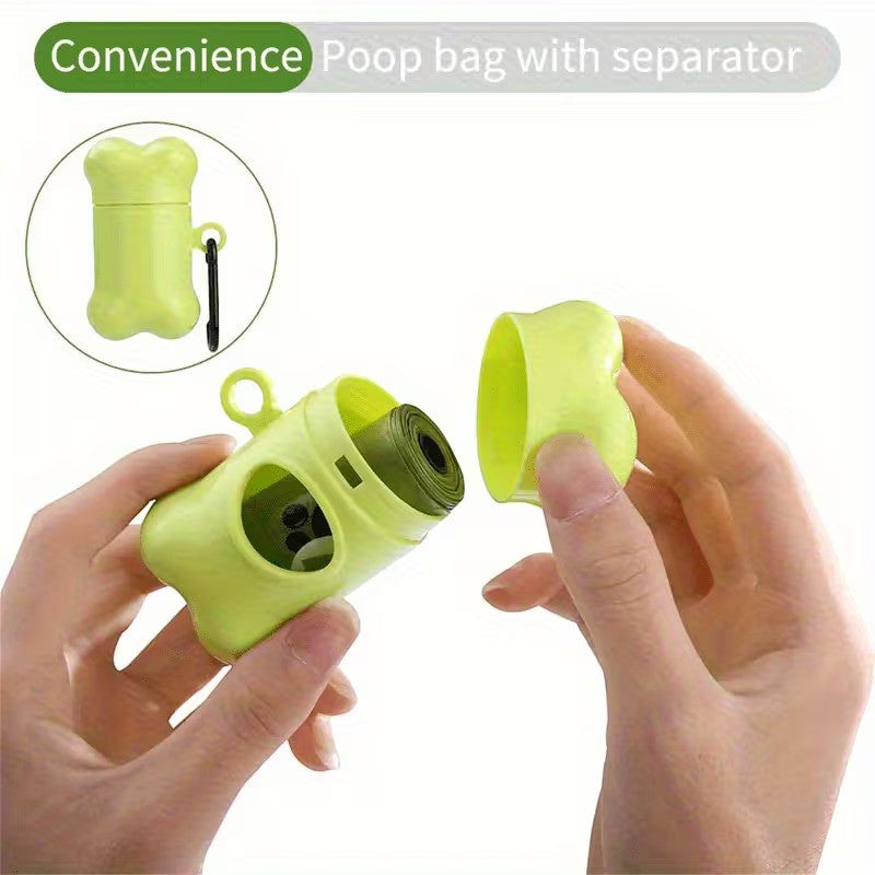 390 Count Dog Poop Bags with Dispenser