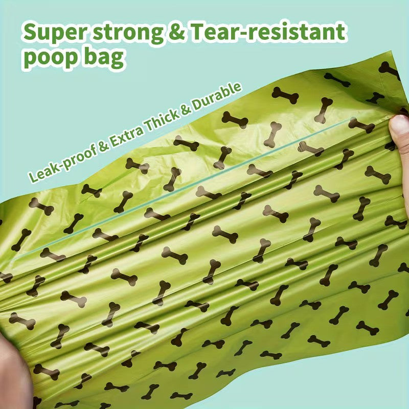390 Count Dog Poop Bags with Dispenser