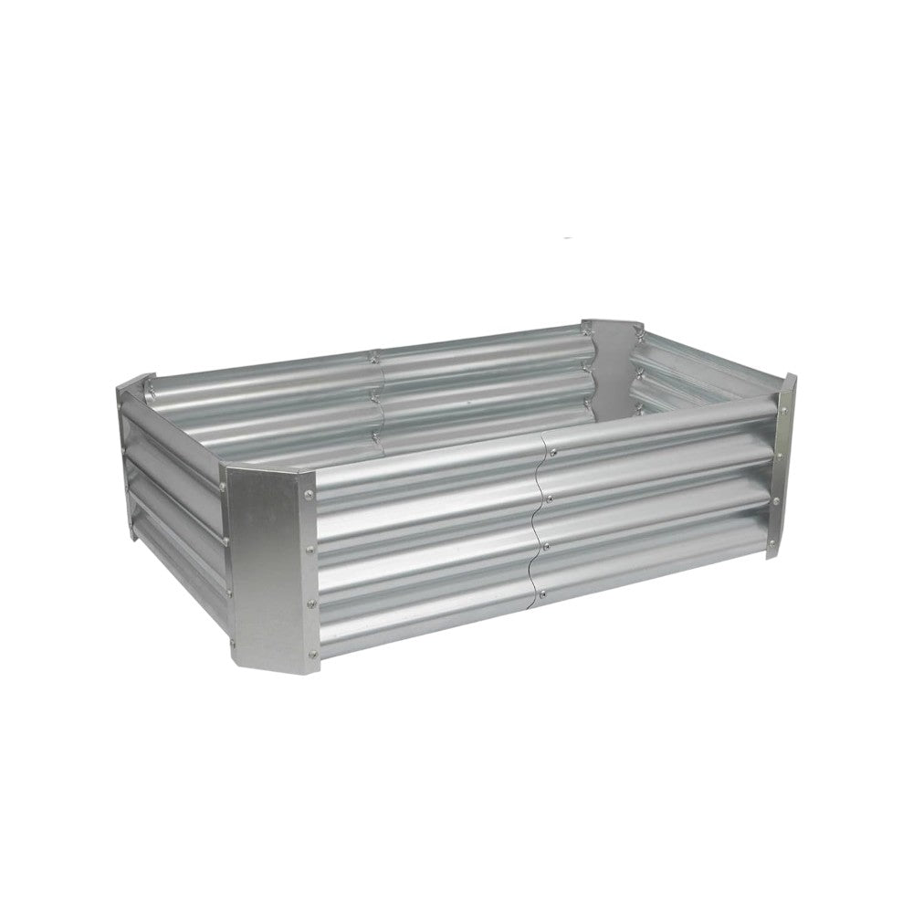 120cm Rectangular Galvanized Raised Garden Bed Kit