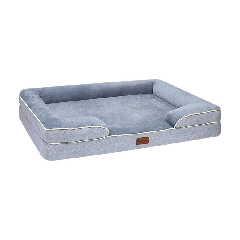 Orthopedic Memory Foam Dog Bed with Bolster Sides - XL