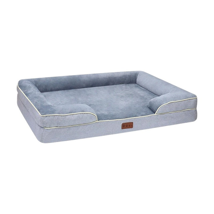 Orthopedic Memory Foam Dog Bed with Bolster Sides - XL