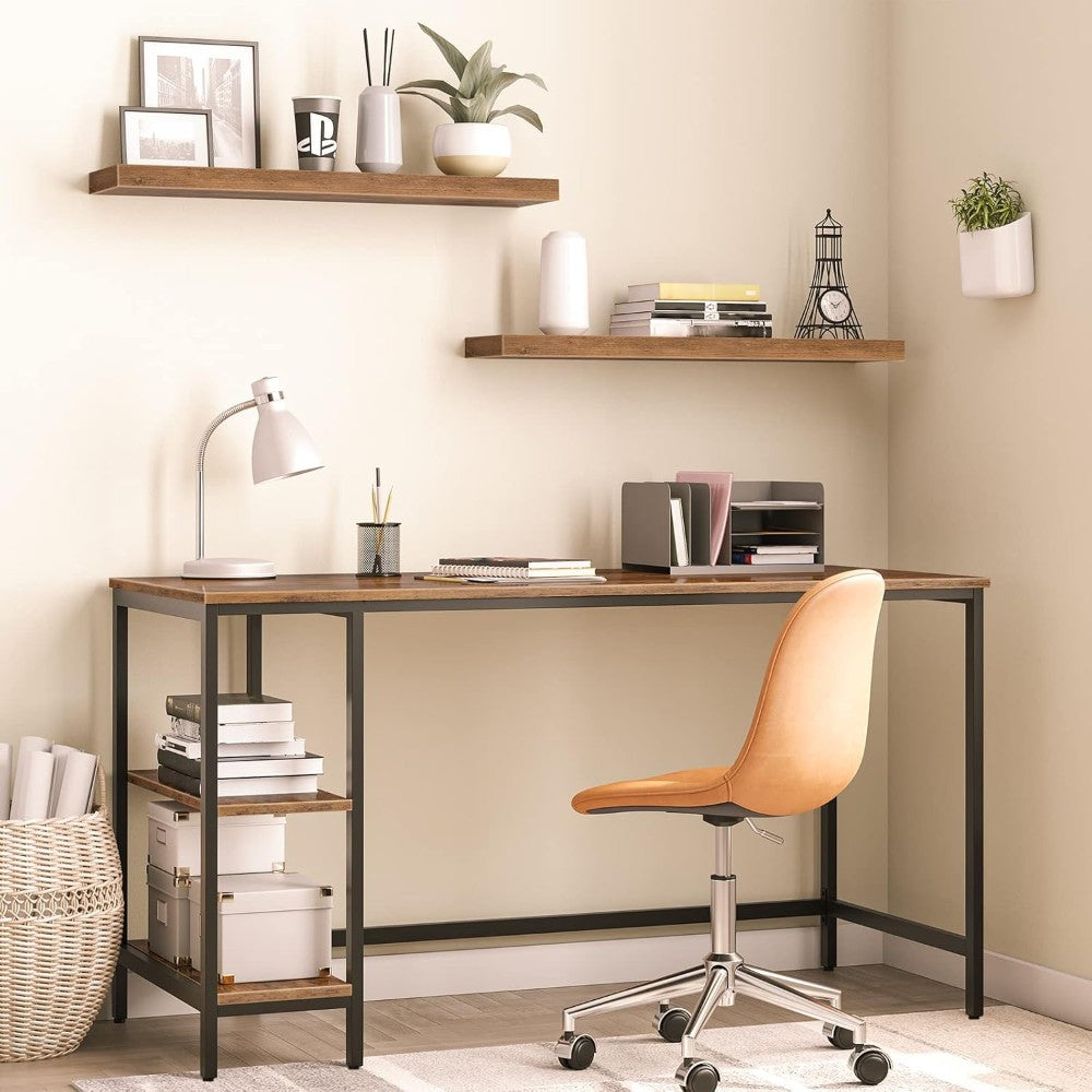 Set of 2 Rustic Floating DIY Wall Shelves _ 100cm