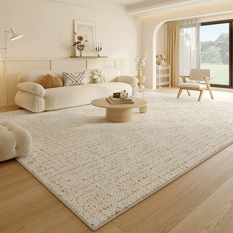 Area Rug 160x250cm Modern Minimalist Living Room Carpet - Soft Sand Beige