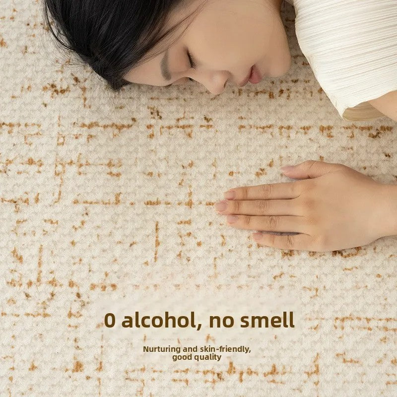 Area Rug 140x200cm Modern Minimalist Living Room Carpet - Soft Sand Beige