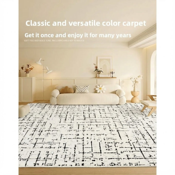 Area Rug 140x200cm Modern Minimalist Living Room Carpet - Modern Frost