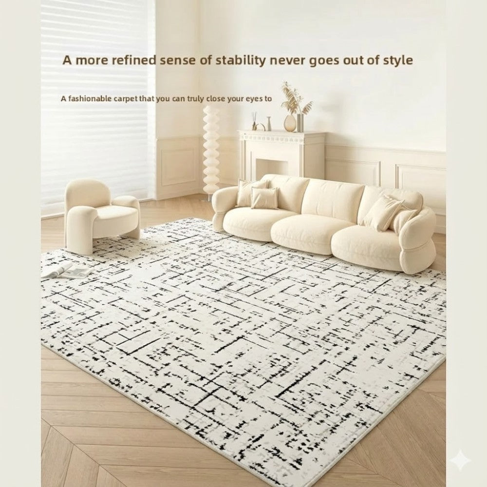 Area Rug 140x200cm Modern Minimalist Living Room Carpet - Modern Frost