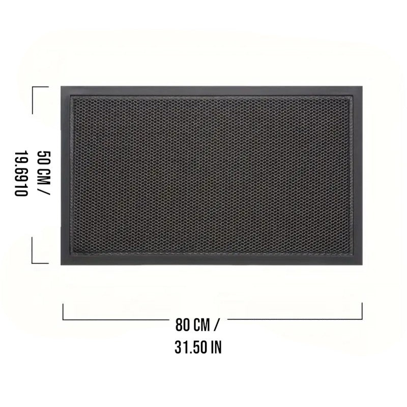 Heavy Duty Non Slip TPE Rubber Outdoor Floor Mats 50×80cm