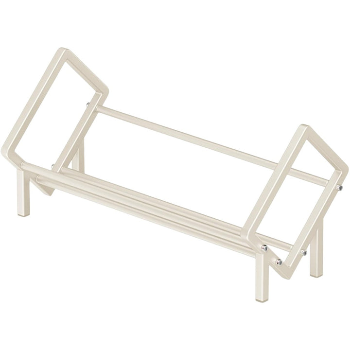 Metal Storage Rack Desktop Organizer - White