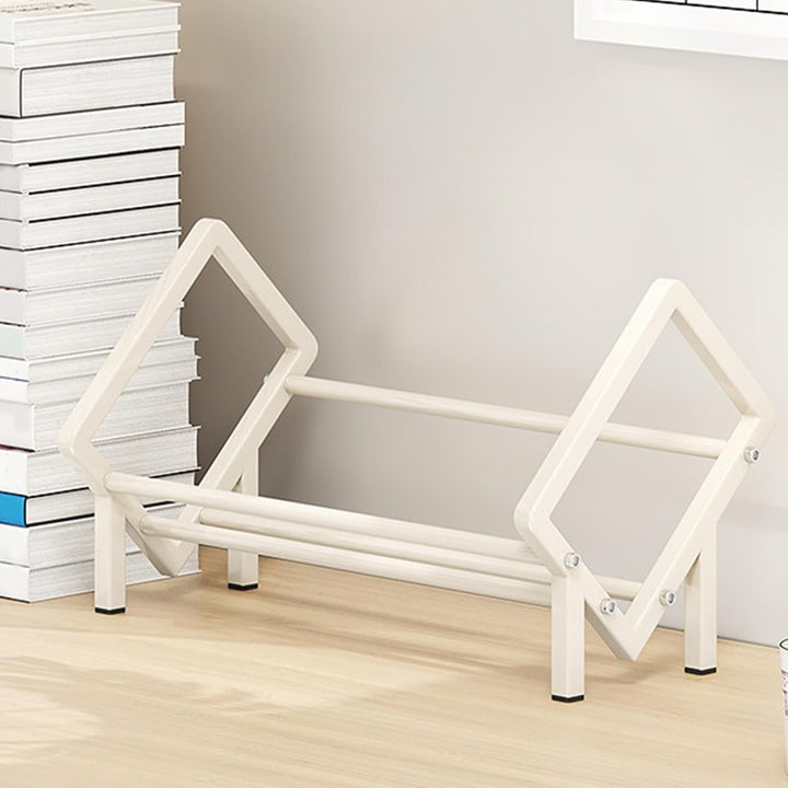 Metal Storage Rack Desktop Organizer - White
