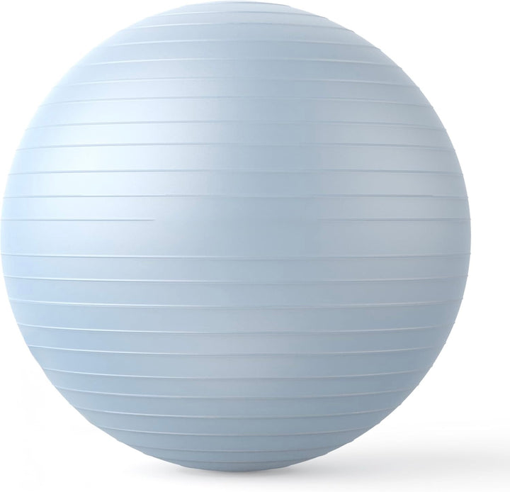65cm Yoga Ball Thick Anti Burst Exercise Ball - Blue