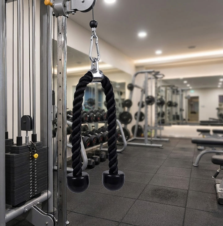 Heavy Duty Tricep Rope 70cm Professional Cable Machine Attachment