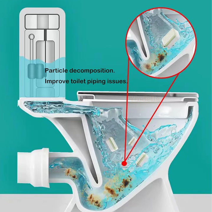 24Pcs Toilet Cleaning Effervescent Tablets Stain Deodorizer