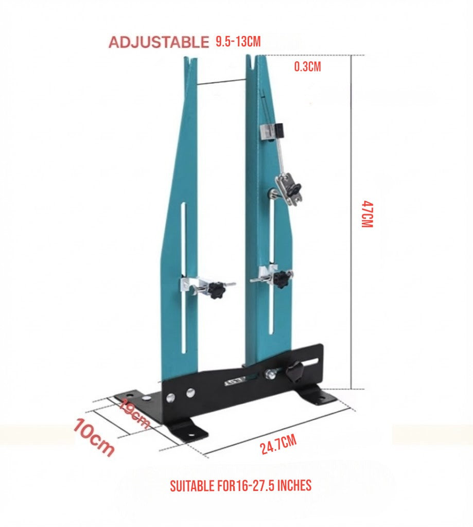 Bicycle Wheel Truing Stand High Carbon Steel Maintenance Rack