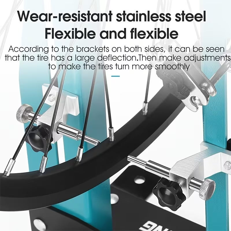Bicycle Wheel Truing Stand High Carbon Steel Maintenance Rack