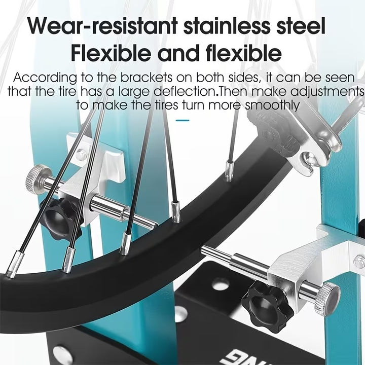 Bicycle Wheel Truing Stand High Carbon Steel Maintenance Rack