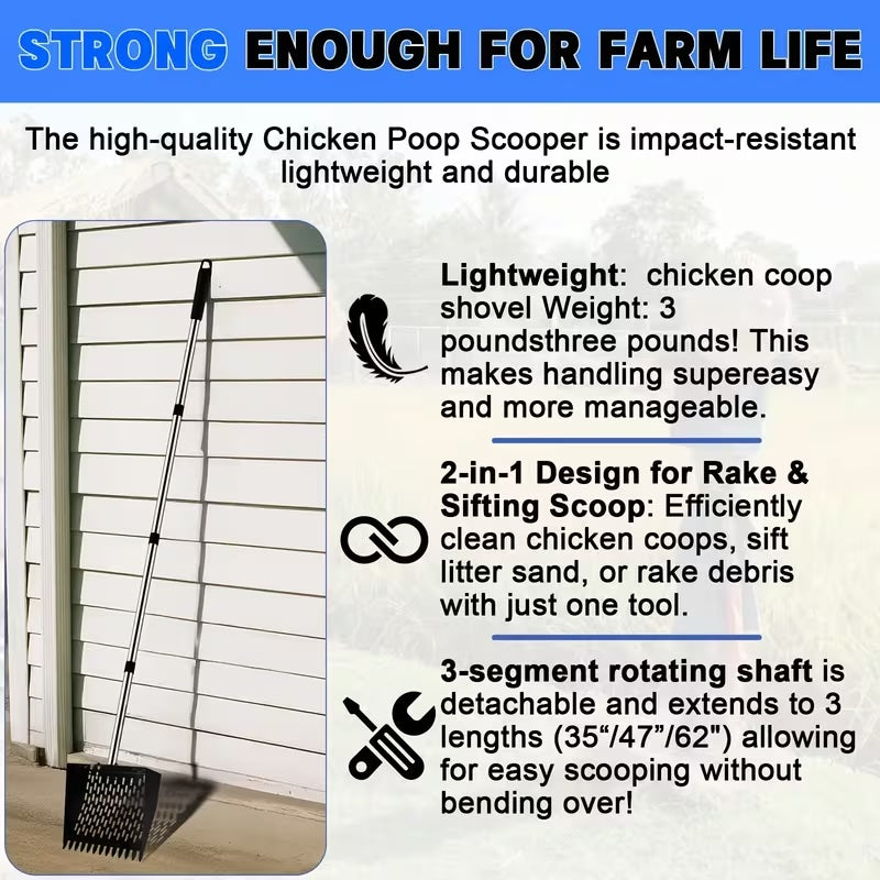 Metal Garden Spade Shovel Carbon Steel Head for Backyard Digging