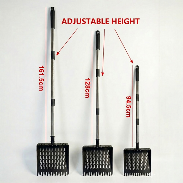 Metal Garden Spade Shovel Carbon Steel Head for Backyard Digging