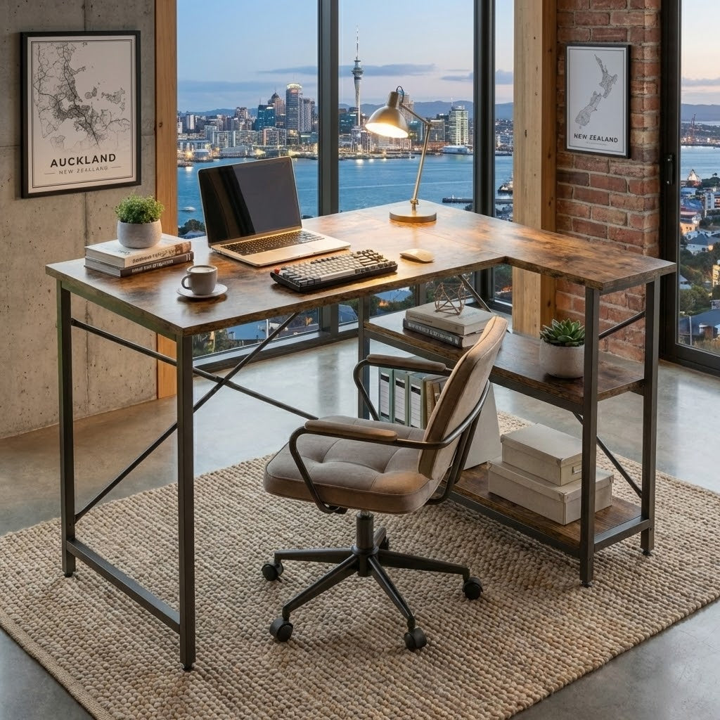 Corner Computer Desk 120CM Home Office Workstation