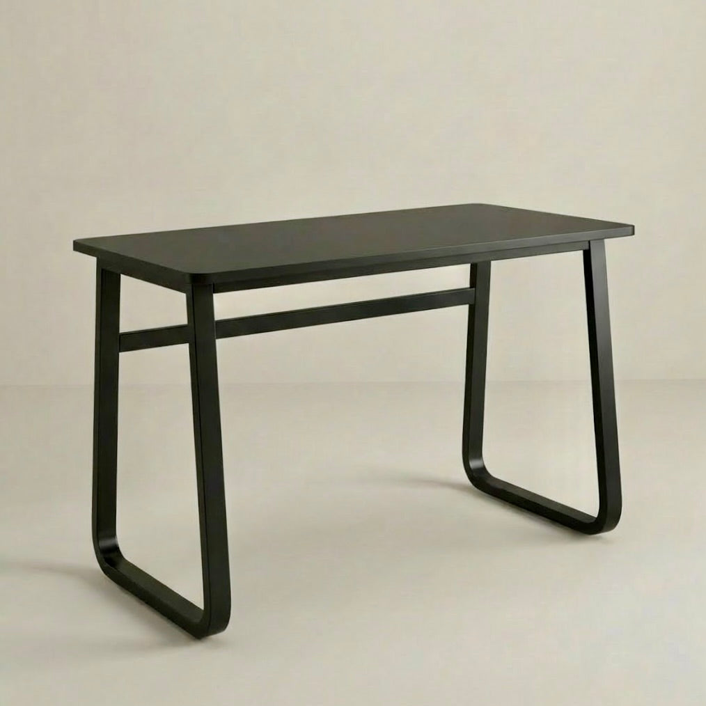 Office Desk 120x50cm Sturdy Writing Table - Black