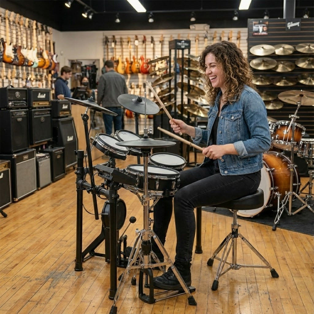 Drum Stool Saddle Throne Double Braced Tripod Base