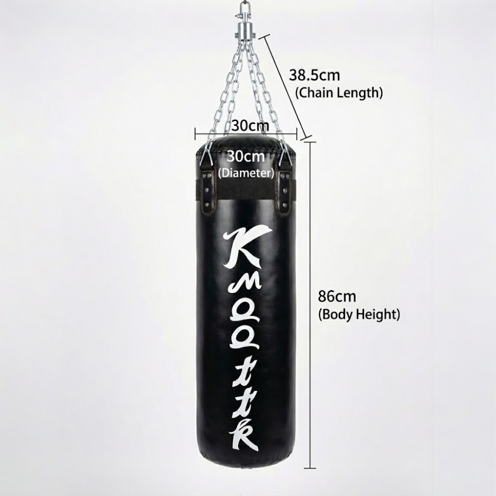 Heavy Duty Punching Bag 80cm Filled MMA Boxing Bag
