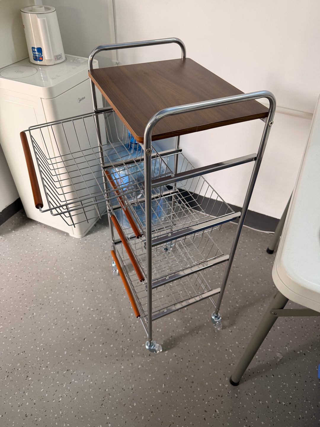 5 Tier Kitchen Craft Storage Cart Multi-Purpose Rolling Organizer