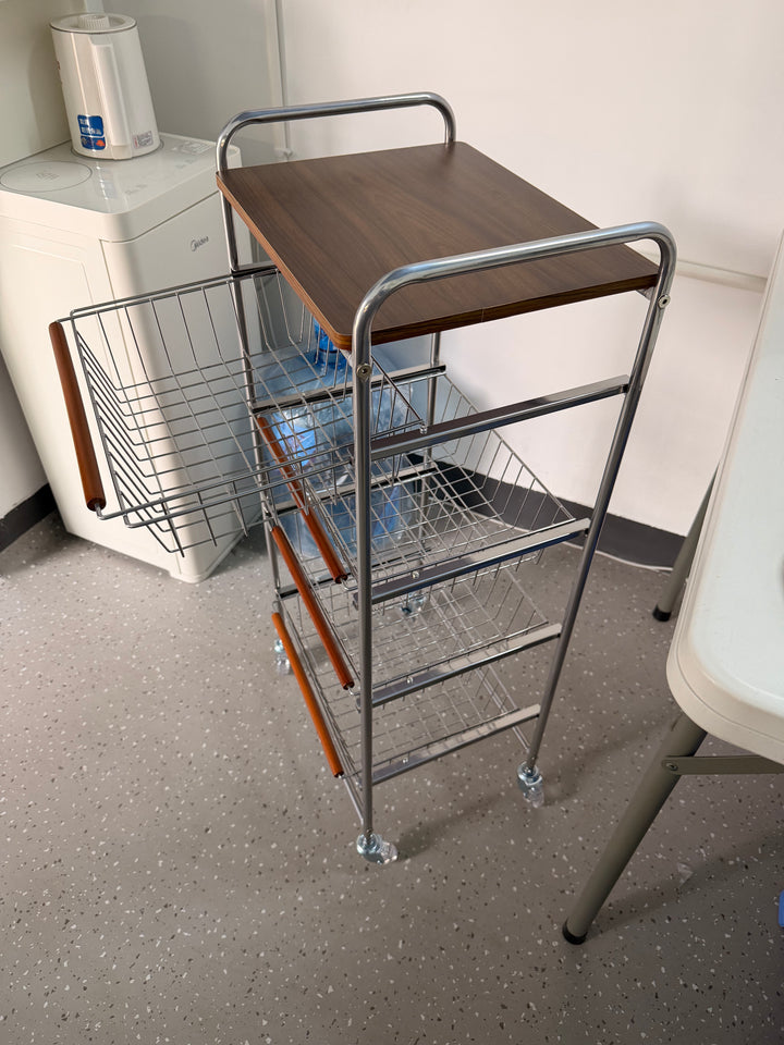 5 Tier Kitchen Craft Storage Cart Multi-Purpose Rolling Organizer