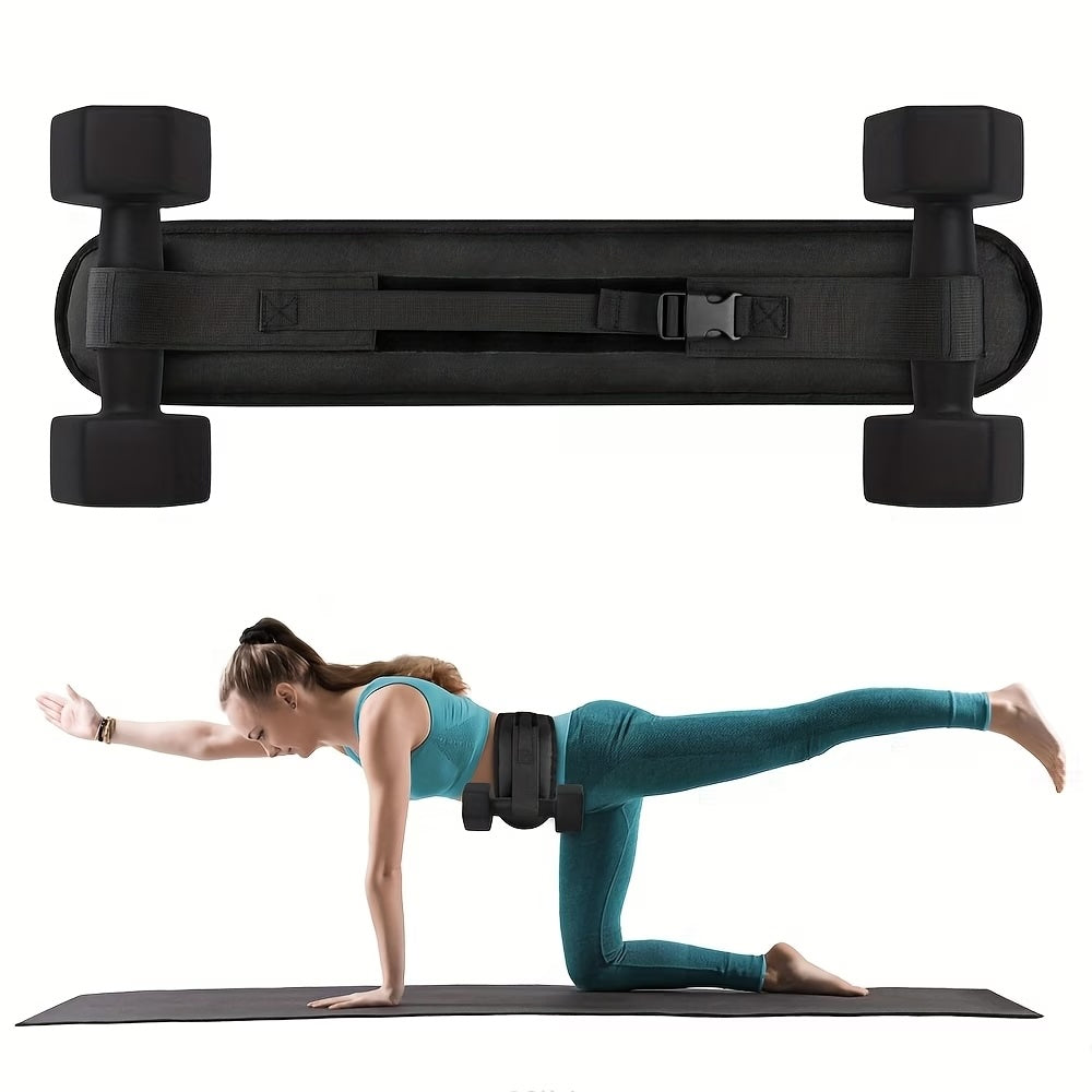 Glute Bridge Training Dumbbell Hip Belt