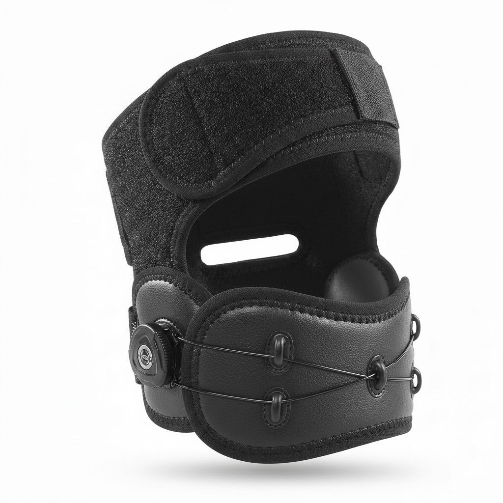 Knee Brace with Rotating Knob - Left Leg Fits Circumference 34-42cm