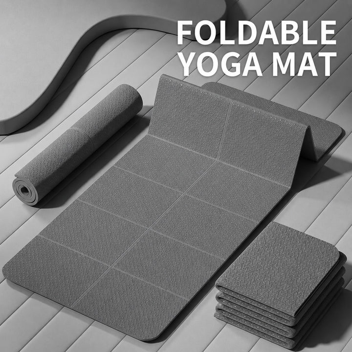Folding Yoga Mat Exercise Mat for Home Fitness