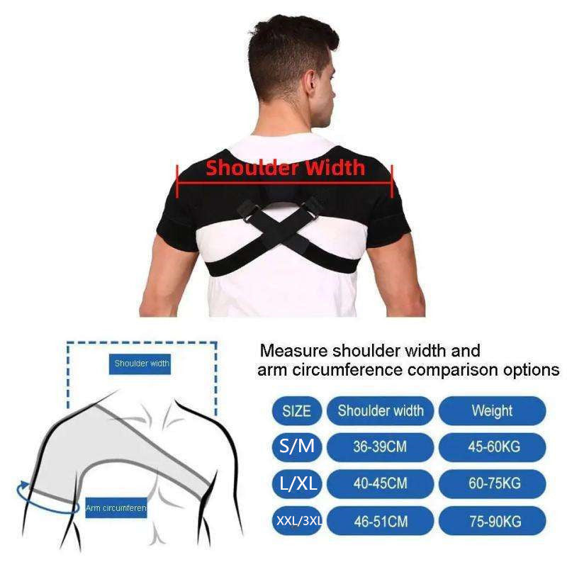 Double Shoulder Support Brace - 2XL/3XL