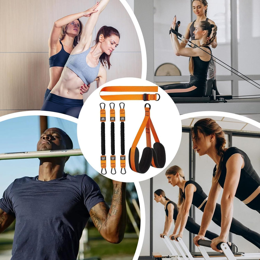 Pull Up Assist Band Set for Home Fitness
