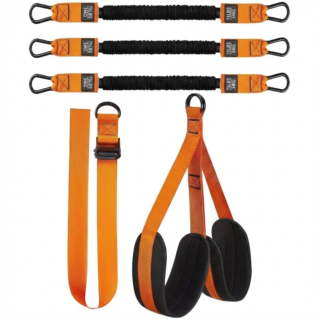 Pull Up Assist Band Set for Home Fitness
