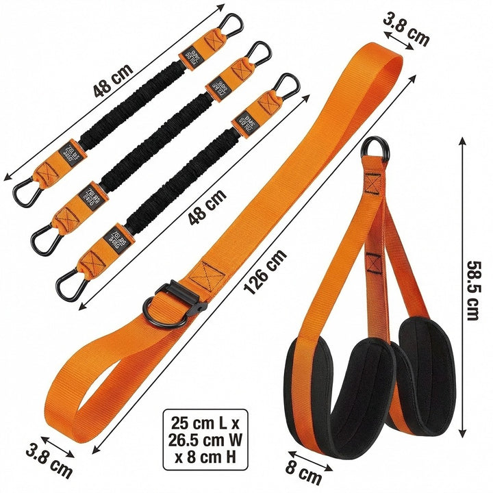 Pull Up Assist Band Set for Home Fitness