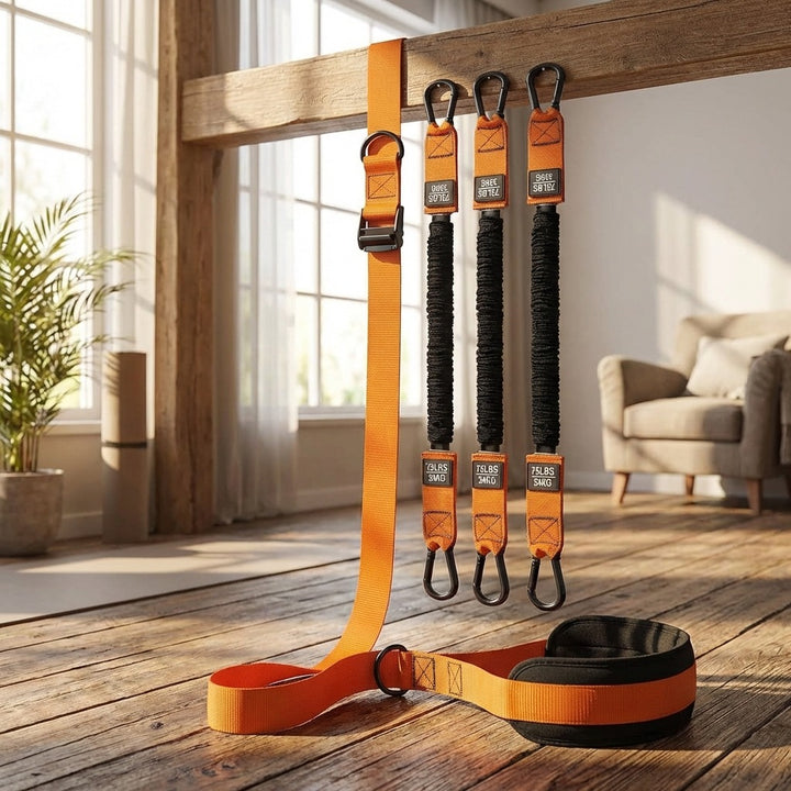 Pull Up Assist Band Set for Home Fitness