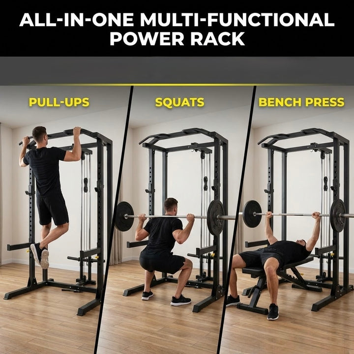 Multi functional Home Power Cage Squat Rack